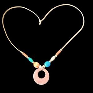 PARIS! Statement Necklace 27"‎ Beaded Extra Long NWOT